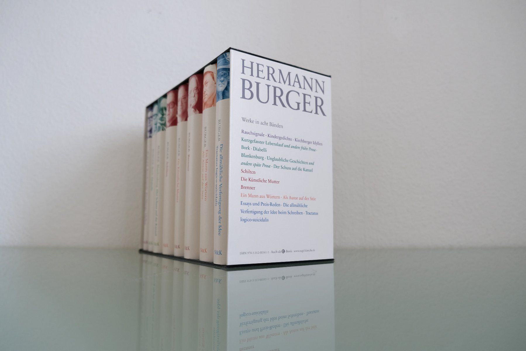 Libri: Hermann Burger, Werke in 8 Bänden – Usato da Spiez venduto da Strohlinger 1