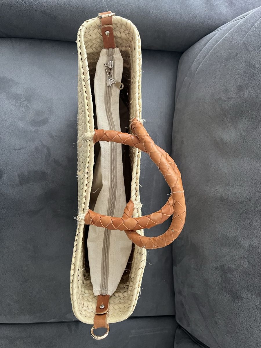 Massimo Dutti Borse da donna: Neue Natural handarbeite Handtasche aus Spanien – Nuovo e nell'imballaggio originale da Wettingen venduto da epe_9vbf 6