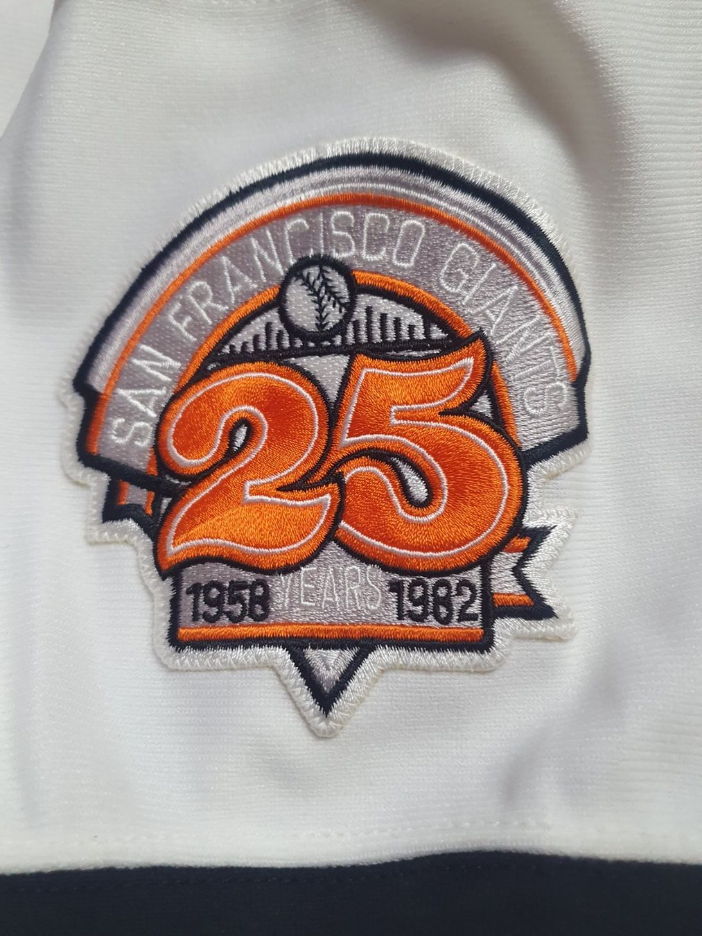 Mitchell & Ness Canottiere & Pantaloni: Mitchell & Ness Giants Clark 22 Jersey Gr. L – Nuovo (secondo la descrizione) da St. Gallen venduto da CaliSunshine 4