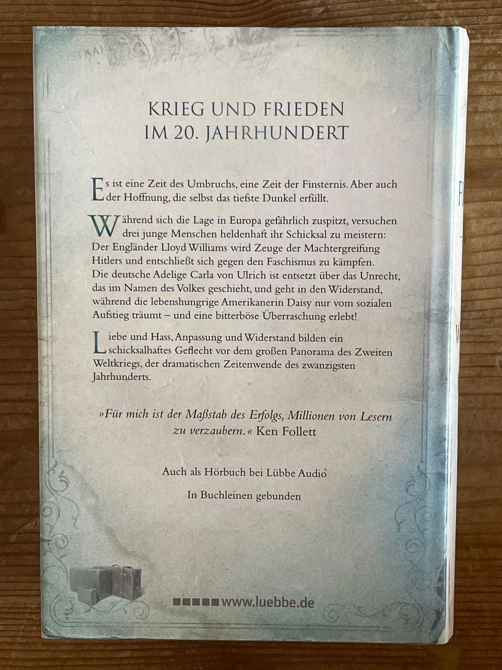 Bücher: KEN FOLLETT - Winter Der Welt (2012) – Gebraucht aus Frasnacht von GracyStore 2