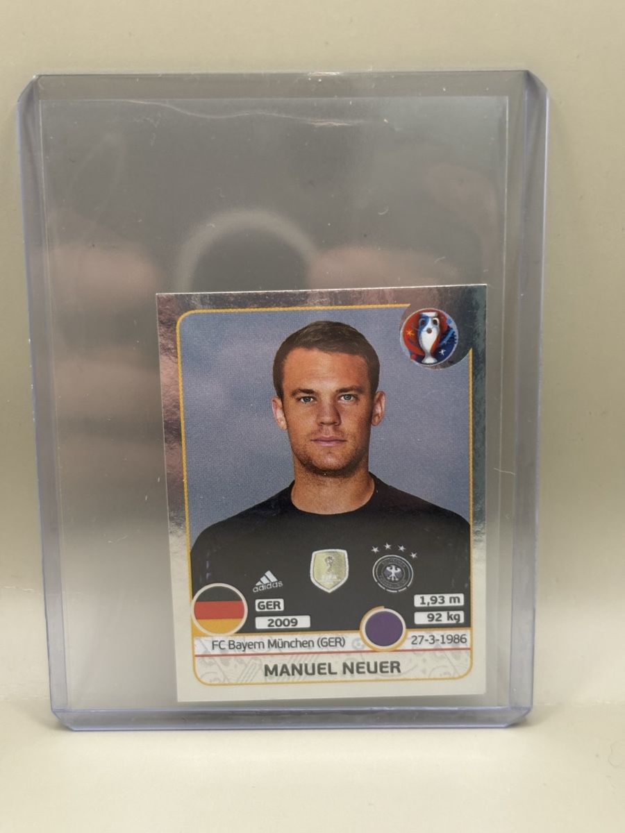Panini Cartes à collectionner: Manuel Neuer Euro 2016 - Panini Sticker – D'occasion à Oberbuchsiten par Bananefrappe93