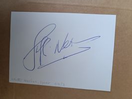 Steffi Nerius -  original Autogramm - Olympia Silber