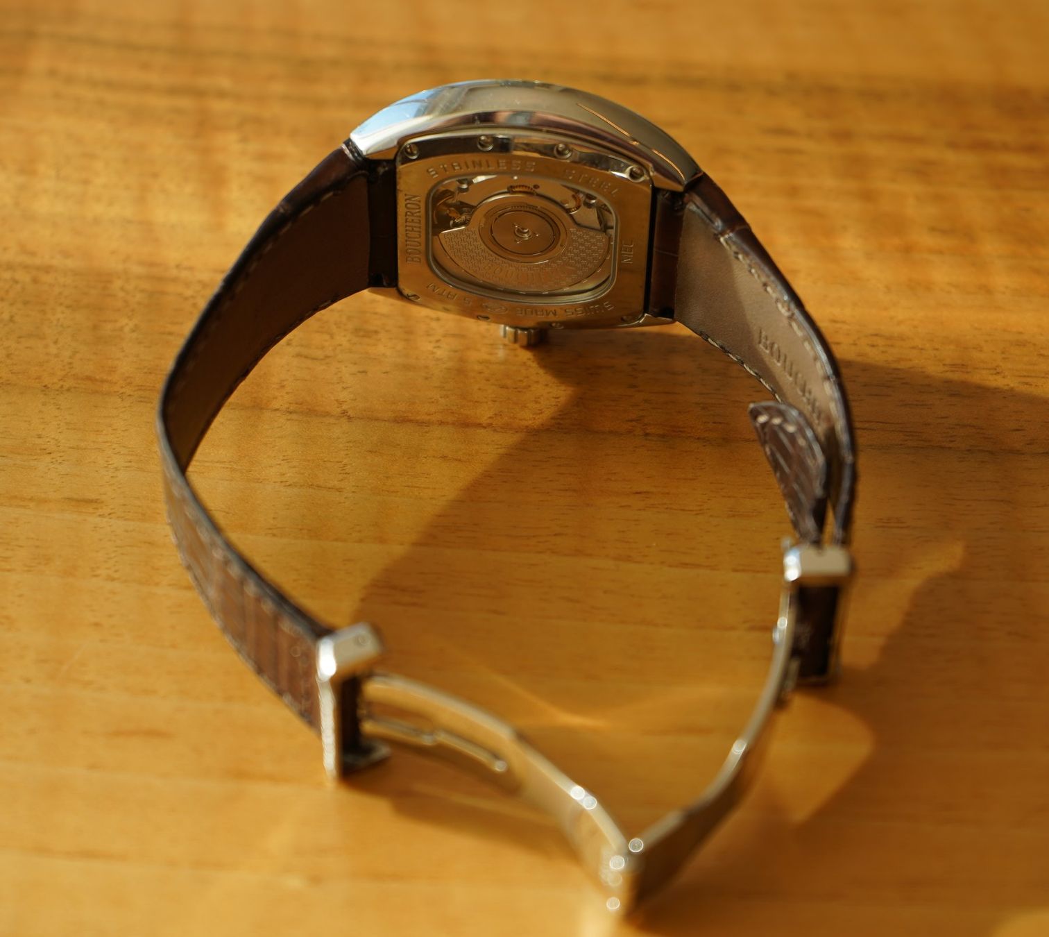 Boucheron Orologi: Uhr Marke Boucheron "Mec" – Usato da Zürich venduto da MatthiasBruetsch 3