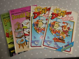 4 Donald Duck Comics - Sammlerstücke