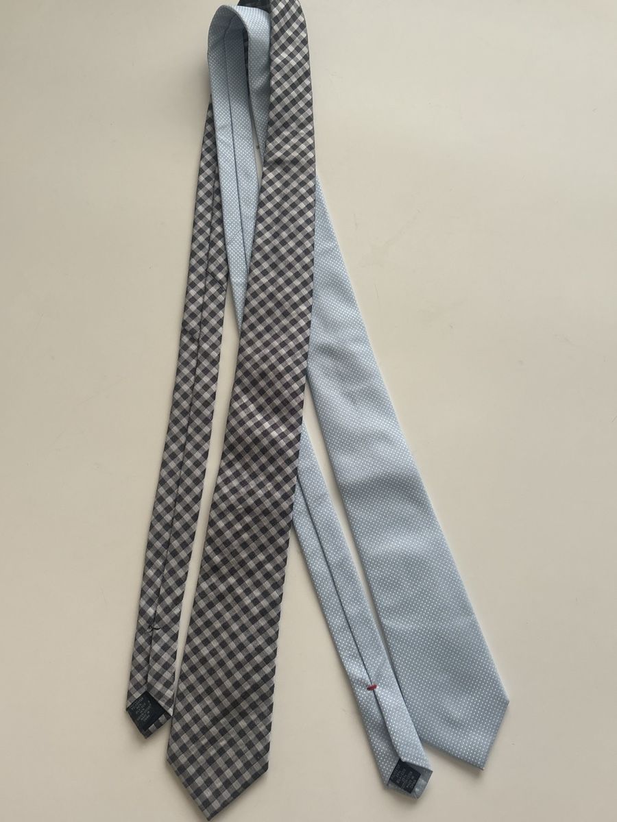 Tommy Hilfiger Cravatte: Krawatten Tommy Hilfiger Michael Kors kariert hellblau – Nuovo (secondo la descrizione) da Luzern venduto da mon_6rzf