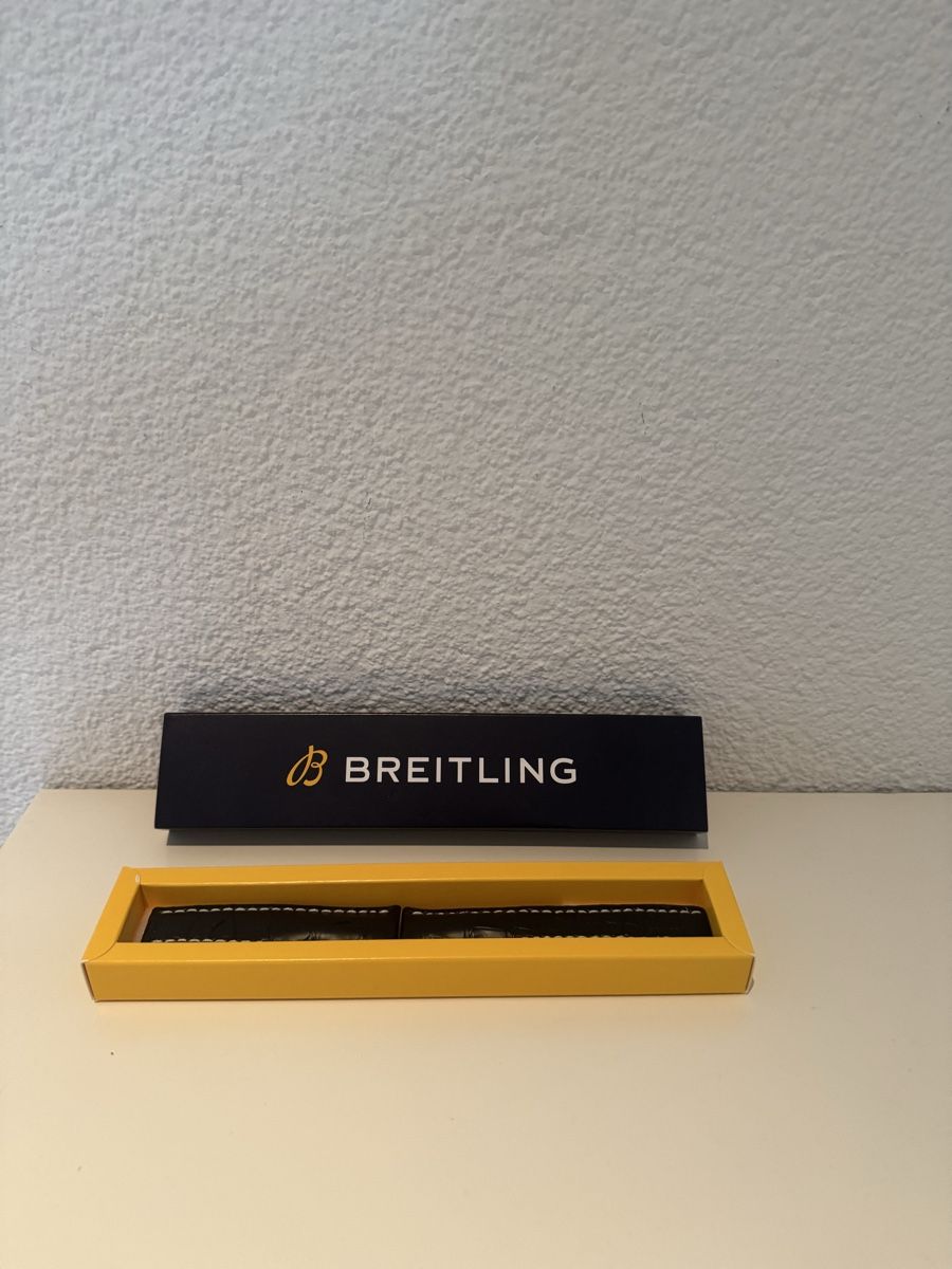 Armbänder & -reifen: Original Breitling Uhrenarmband Krokodil Leder – Neu und originalverpackt aus Ortschwaben von zebedeu 2
