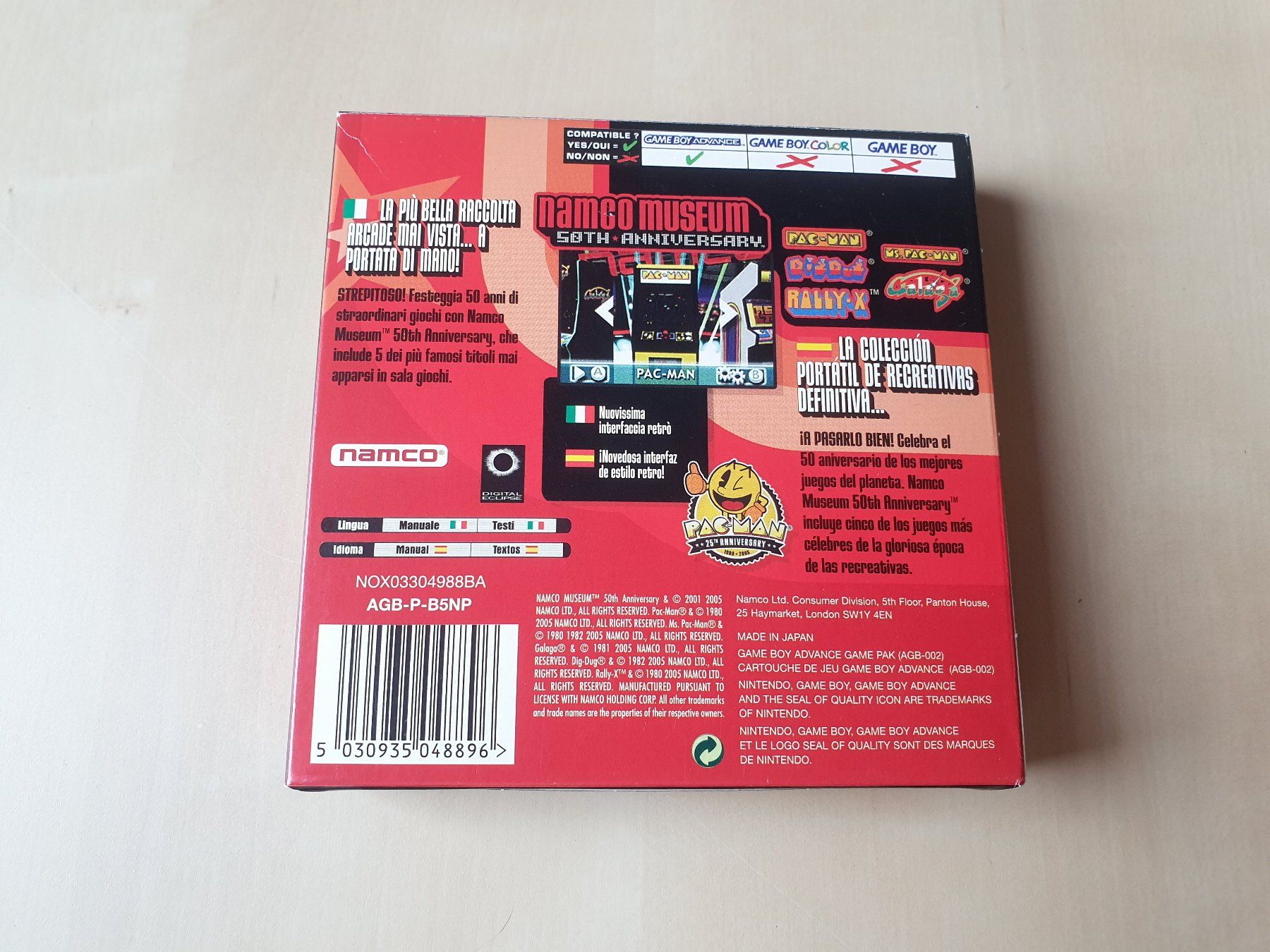 Nintendo Giochi: Namco Museum 50th Anniversary – Usato da Stansstad venduto da collectorsshop 1
