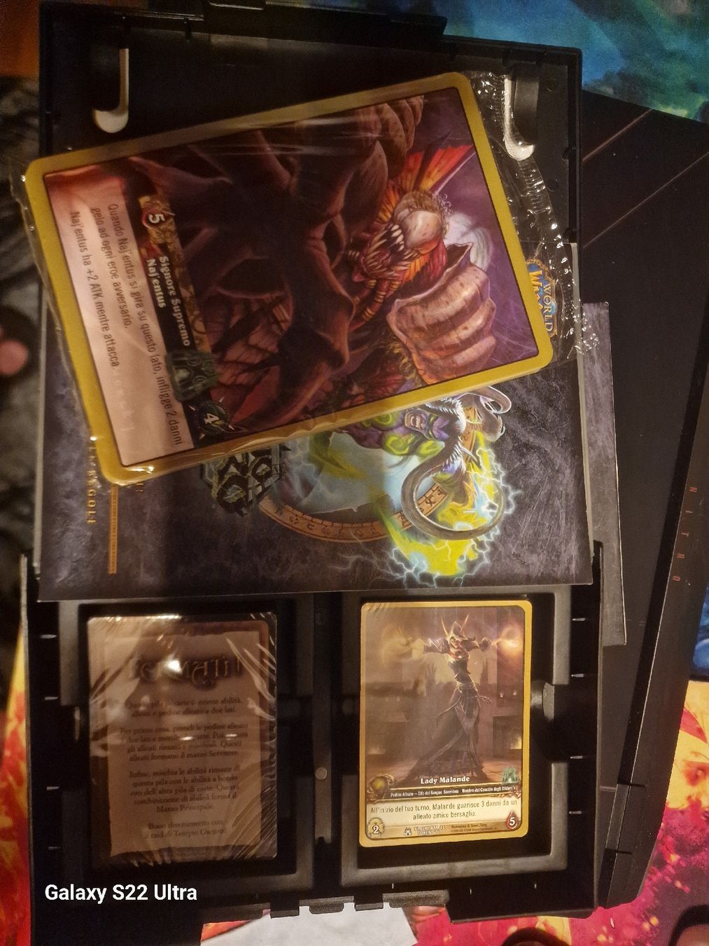 Carte collezionabili: Wow raid deck temple obscure (en italien) – Nuovo e nell'imballaggio originale da Bulle venduto da ned_msw7 1