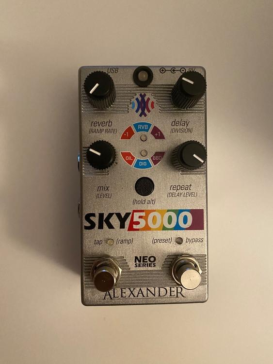 Alexander Pedals SKY 5000 Delay Reverb | Acheter sur Ricardo