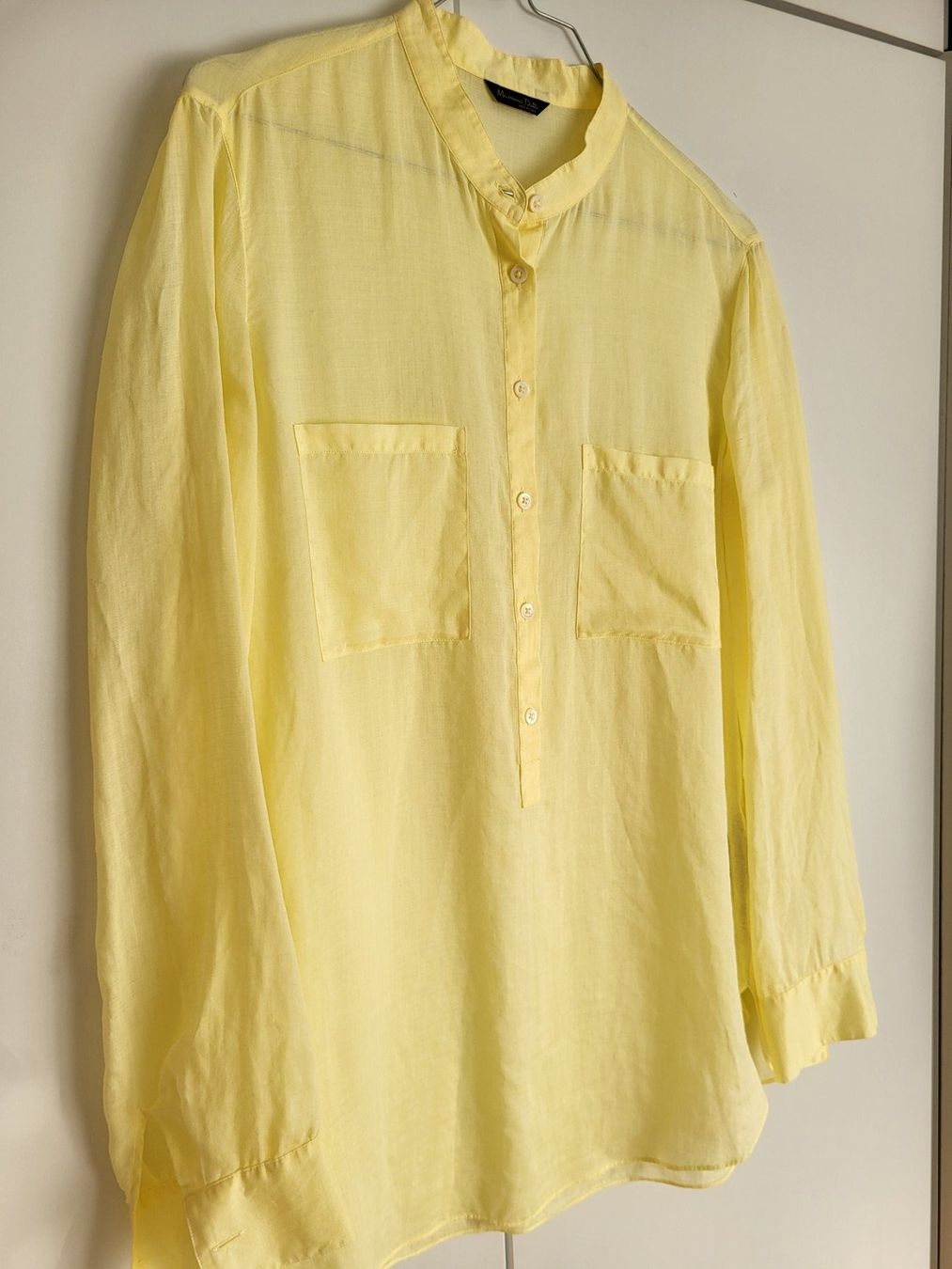 Massimo Dutti Blusen: Massimo Dutti Bluse Damen, Gr.38 - Gelb – Gebraucht aus Baar von clar6 6