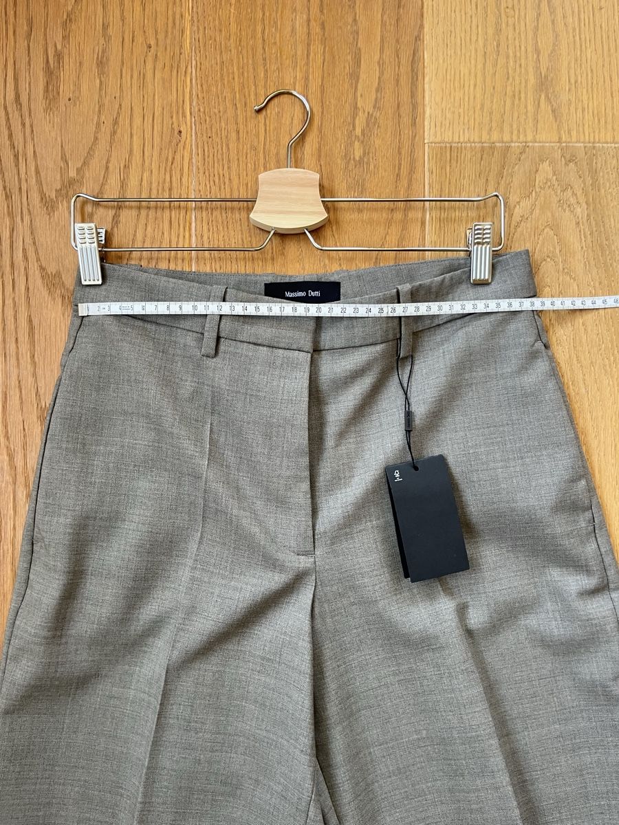 Massimo Dutti Pantaloni: Massimo Dutti Anzughose Gr.38 Wolle 100%, NEU – Nuovo e nell'imballaggio originale da Wädenswil venduto da Iana32 4