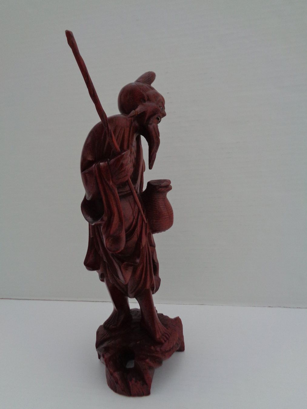 Sculptures & Statues: Chinesische Holzfigur handgeschnitzt - Mönch – D'occasion à Chur par omonia 4