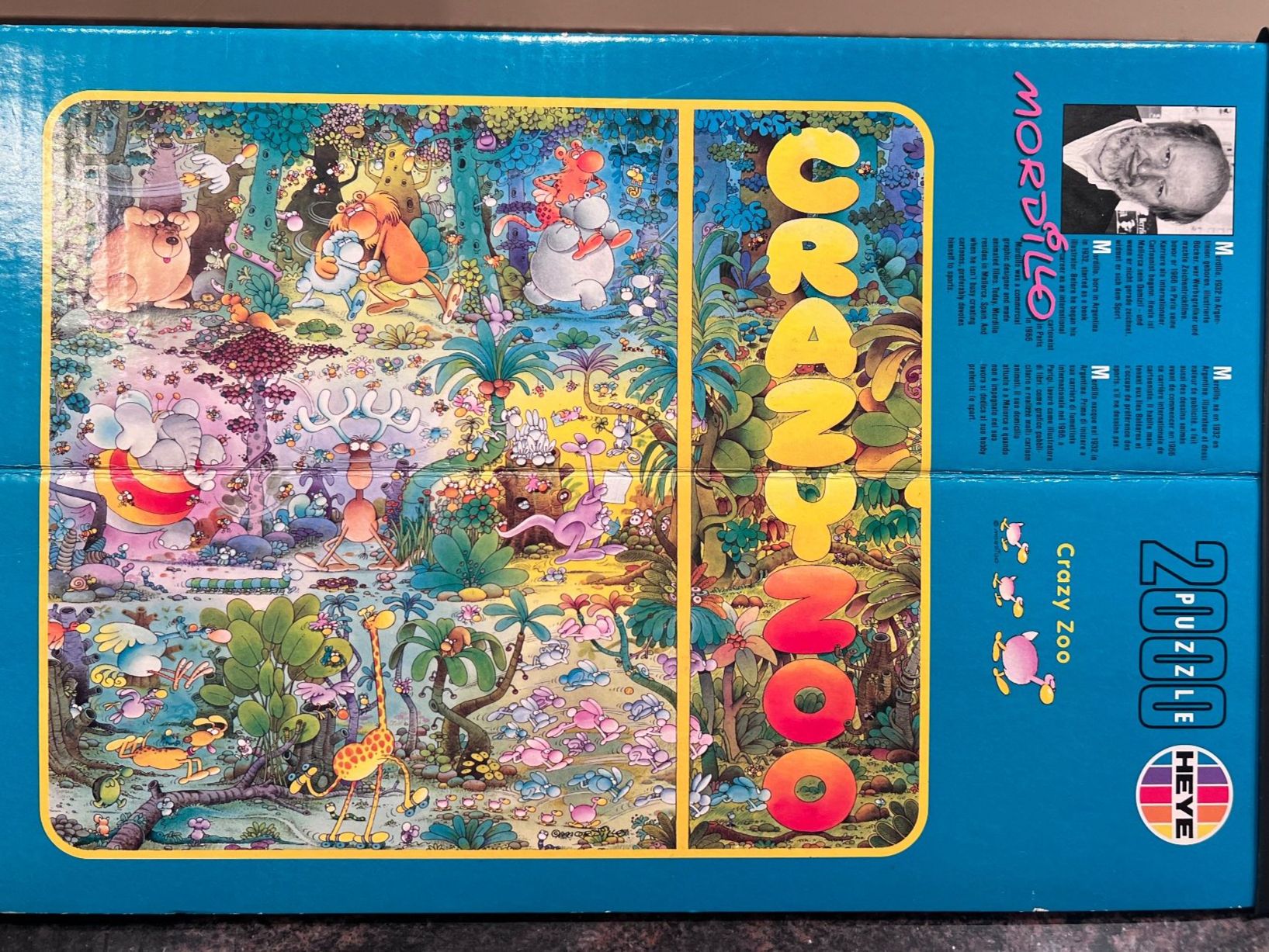 Heye Puzzle: Mordillo Puzzle Crazy Zoo – Usato da Wollerau venduto da Herzigworld 1