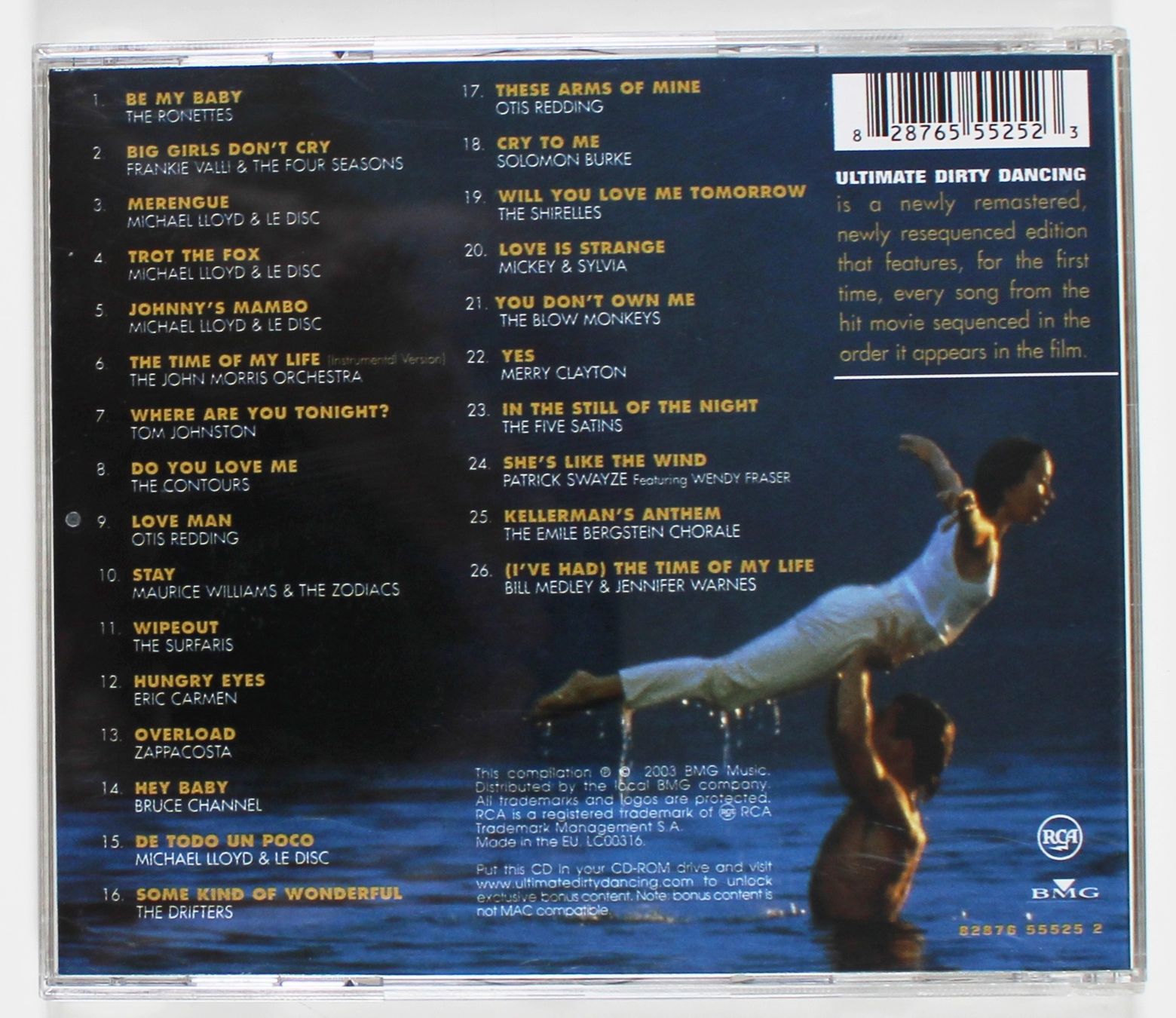 CD: CD - DIRTY DANCING - ULTIMATE FILM SOUNDTRACK – Usato da Brüttisellen venduto da Collector-Corner 2