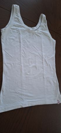 Damen Trägertshirt weiss Gr. 40/42