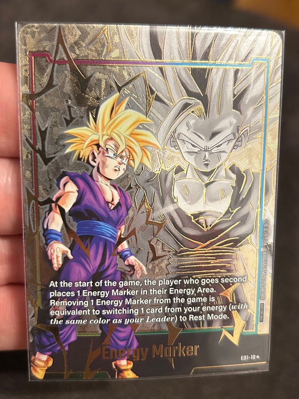 Bandai Carte collezionabili: Son Gohan Childhood Energy Marker – Usato da Schaffhausen venduto da Homeworx