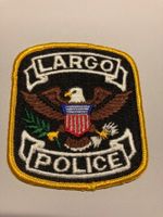 Largo Police Florida, USA Aufnäher Patch  Abzeichen Emblem