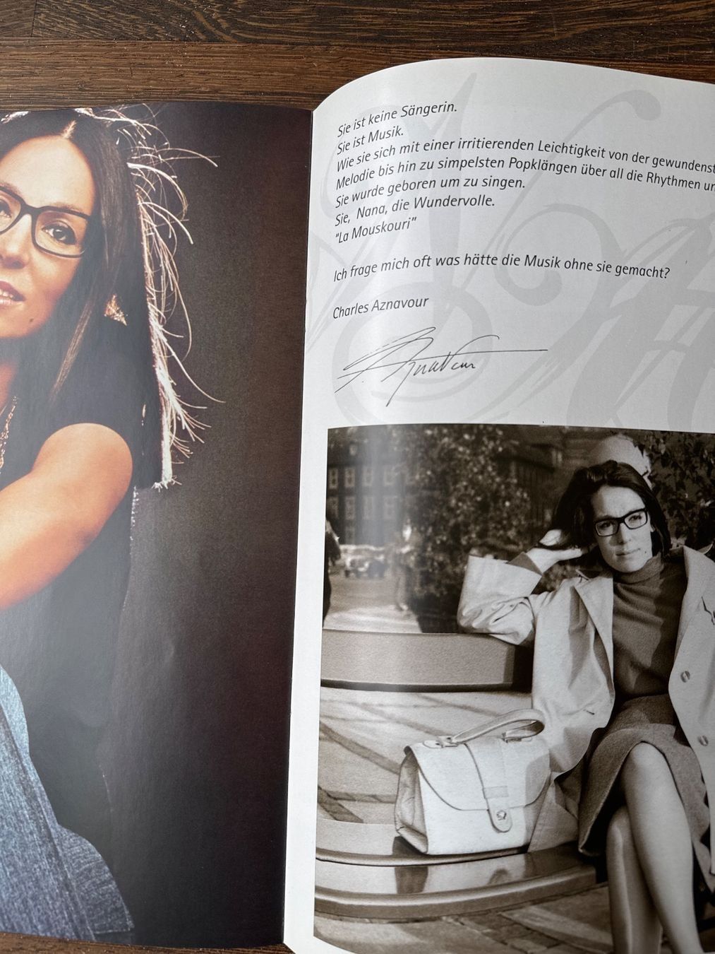 Dokumente: Nana Mouskouri Konzertprogramm Farewell World Tour – Neu (gemäss Beschreibung) aus Zürich von Tarafo5 4