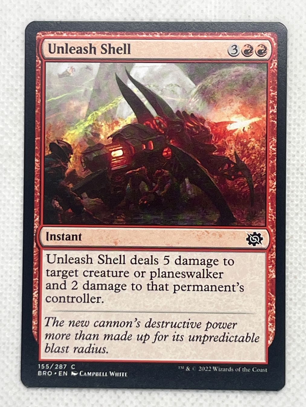 Magic The Gathering Carte collezionabili: Magic The Gathering Unleash Shell 155/287 C – Usato da Hinterkappelen venduto da Kim1992