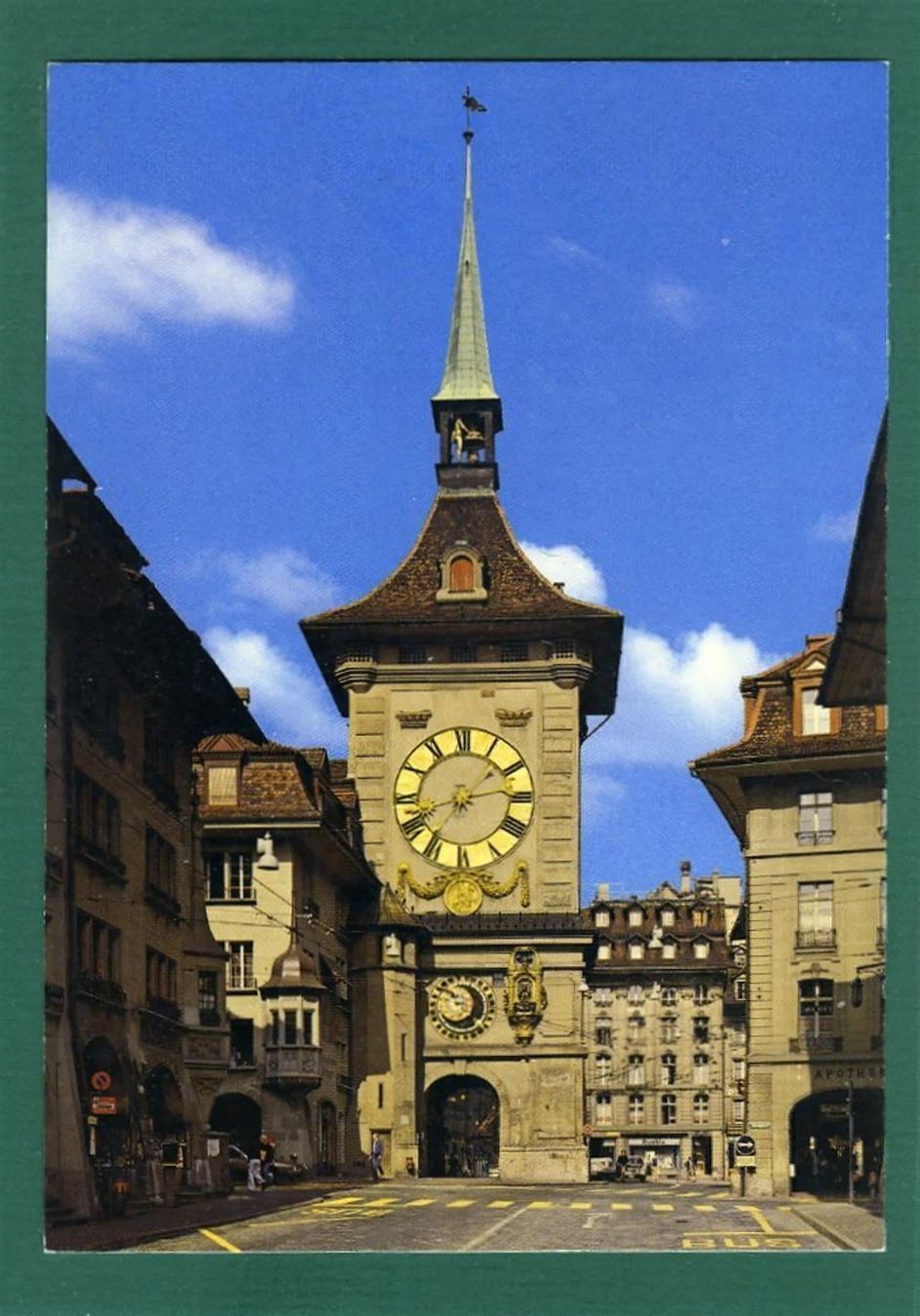 Cartoline postali: Bern, Zeitglockenturm, 1983, ungelaufen, Grossformat – Usato da Sargans venduto da Hausi1951