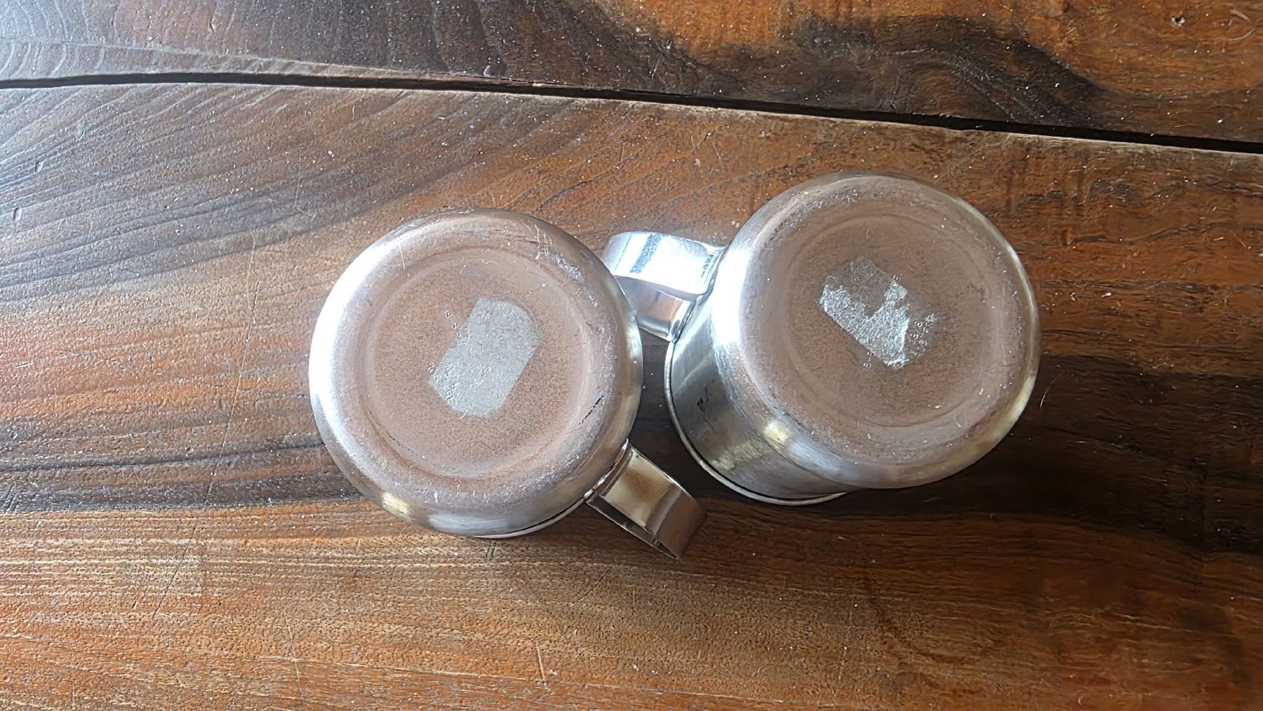 Tasses: 2 Becher Edelstahl gebraucht – D'occasion à Bönigen par Spring86 2