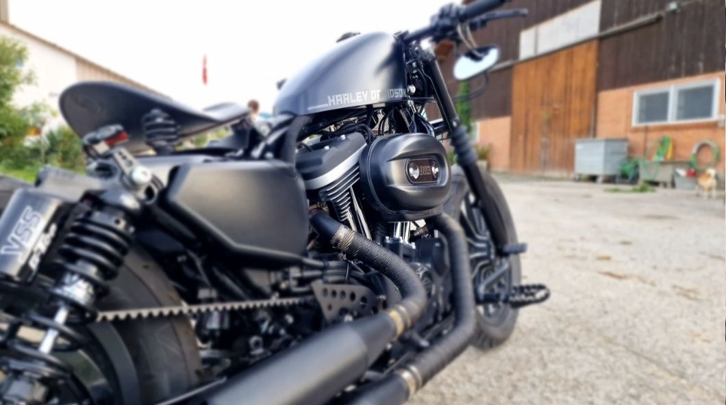 Harley-Davidson Chopper: Harley-Davidson Sportster 883 Custom Chopper  – Usato da Marthalen venduto da st1_np96 1
