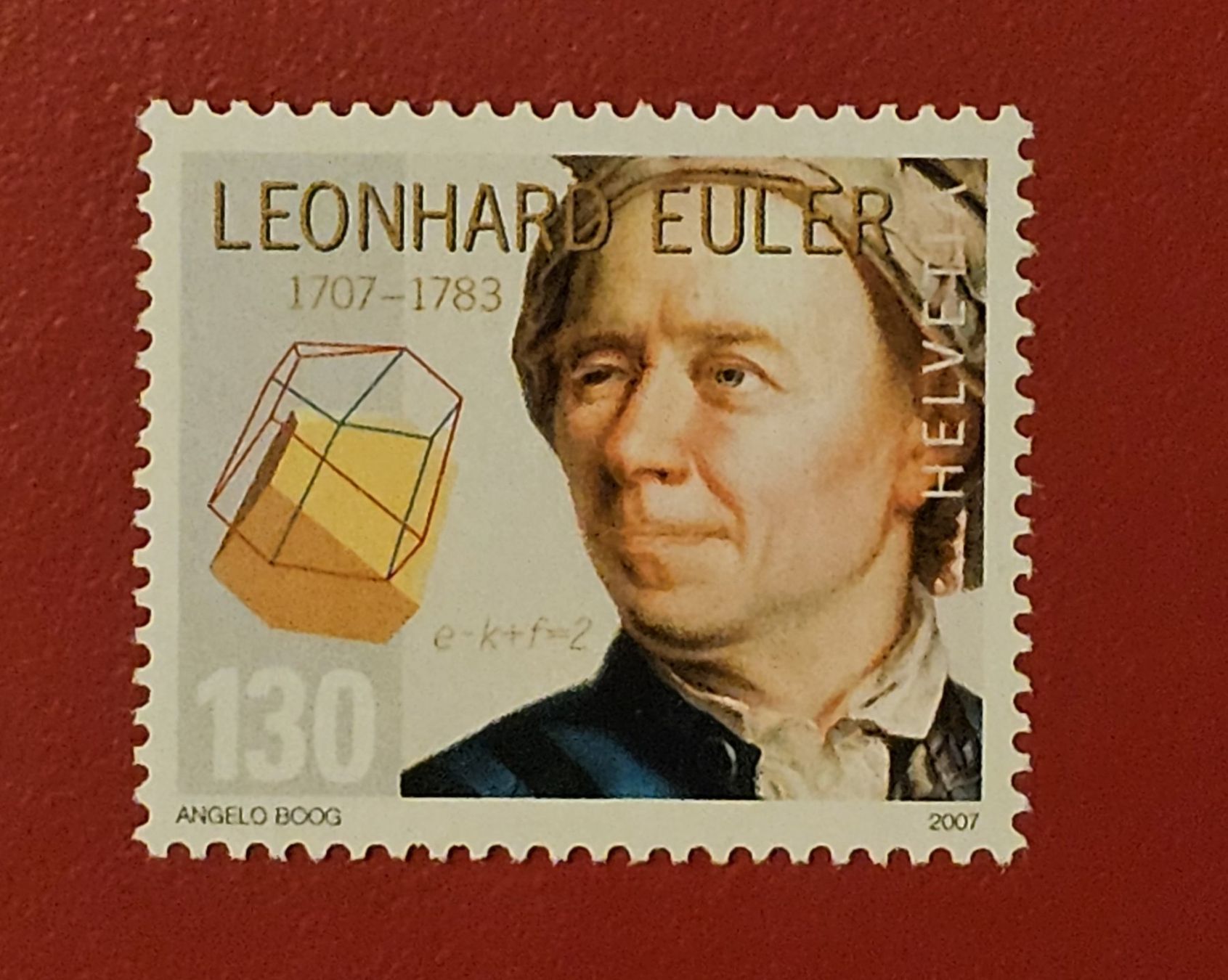 Tutti i francobolli: LEONHARD EULER 1226 300. GEBURTSTAG 2007** POSTFRISCH – Nuovo (secondo la descrizione) da Düdingen venduto da Quartierstrasse