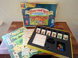Ravensburger; Spiel Hase und Igel / Rarität Spiel Jahr 1979