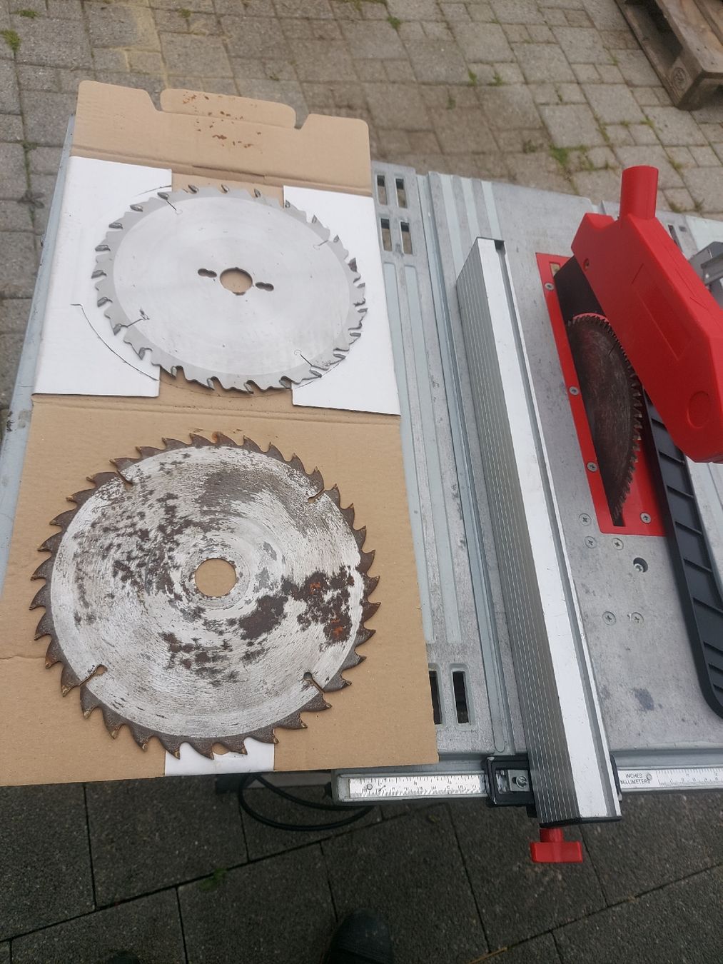 Einhell Tutte le macchine: Eine Tischkreissäge Einhell – Usato da Trubschachen venduto da Toefflibueb91 2