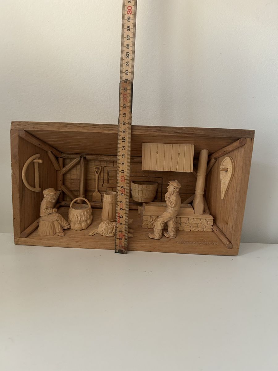 Poster & Bilder: 3D Holzbild geschnitzt  – Gebraucht aus Hochfelden von larson27 1