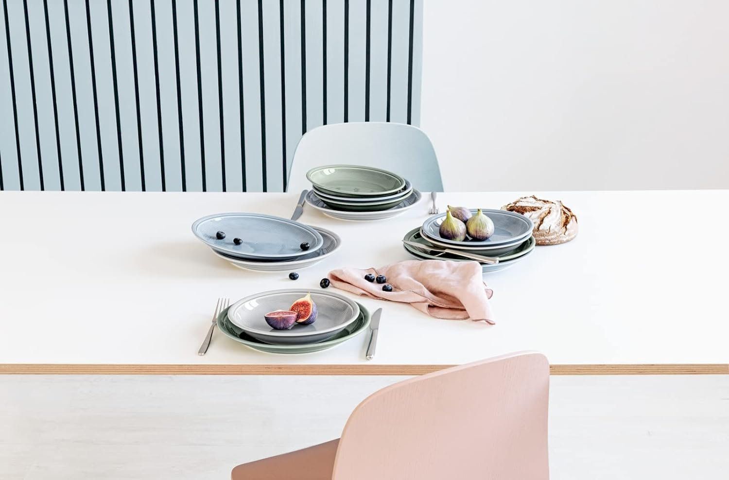 Thomas Set di piatti: Thomas Trend Colour Mixed Frühstücksset – Nuovo e nell'imballaggio originale da Bottighofen venduto da zaap 1