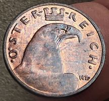 ÖSTERREICH 1 GROSCHEN 1938