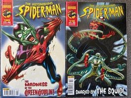 THE ASTONISHING SPIDER-MAN NO 109 & 110