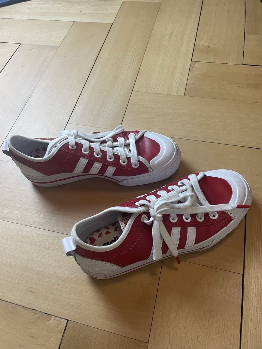 Scarpe da donna: Adidas Nizza RF Platform 'Heart Embossed - Scarlet' – Usato da Bern venduto da llina257 6