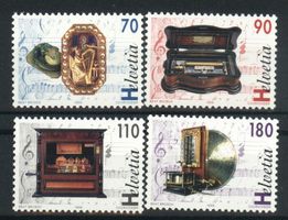 1996, Sondermarken III, Musikdosen und-automaten ** (1)
