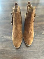 Paul Green- Stiefeletten Wildleder braun Gr. 7 (40)neuwertig