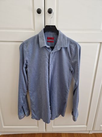Hemd blau Grösse S gebraucht, Hugo Boss