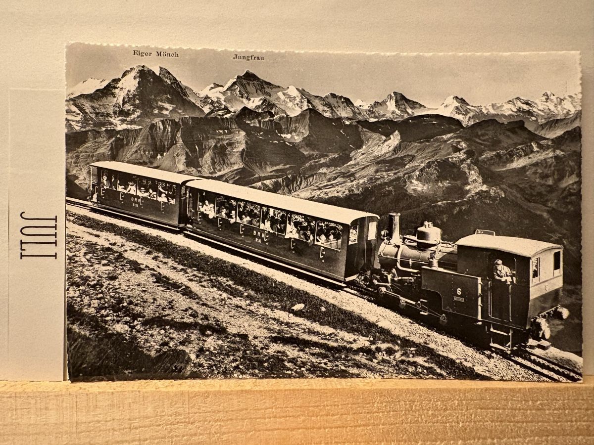 Cartoline postali: AK von Brienzer Rothorn Bahn – Usato da Rümlang venduto da Kartenpost1