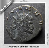 Römische Münze - Claudius II Gothicus