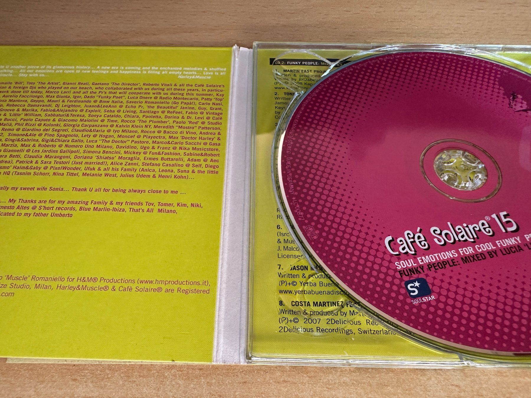 CD: Various – Café Solaire 15 - 2 CD – Usato da Rikon im Tösstal venduto da Alpenmutz 2