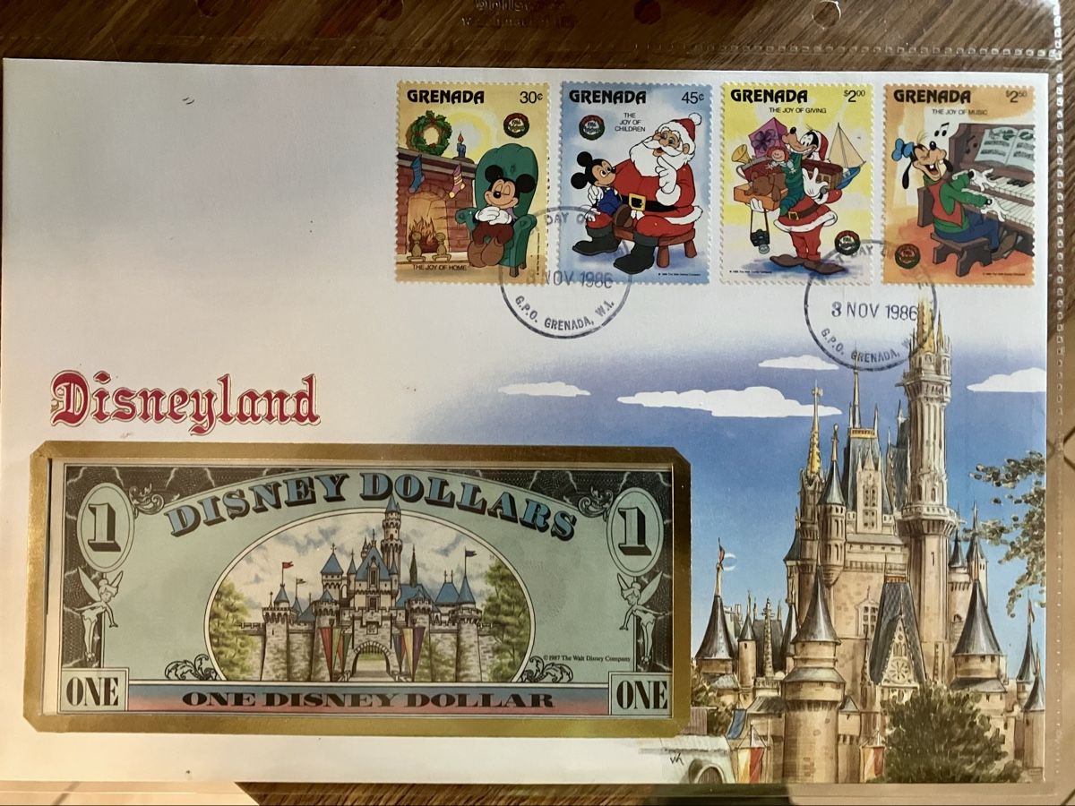 Banconote: Deux Billets Disney dollars – Nuovo e nell'imballaggio originale da Puidoux venduto da lemacos 3