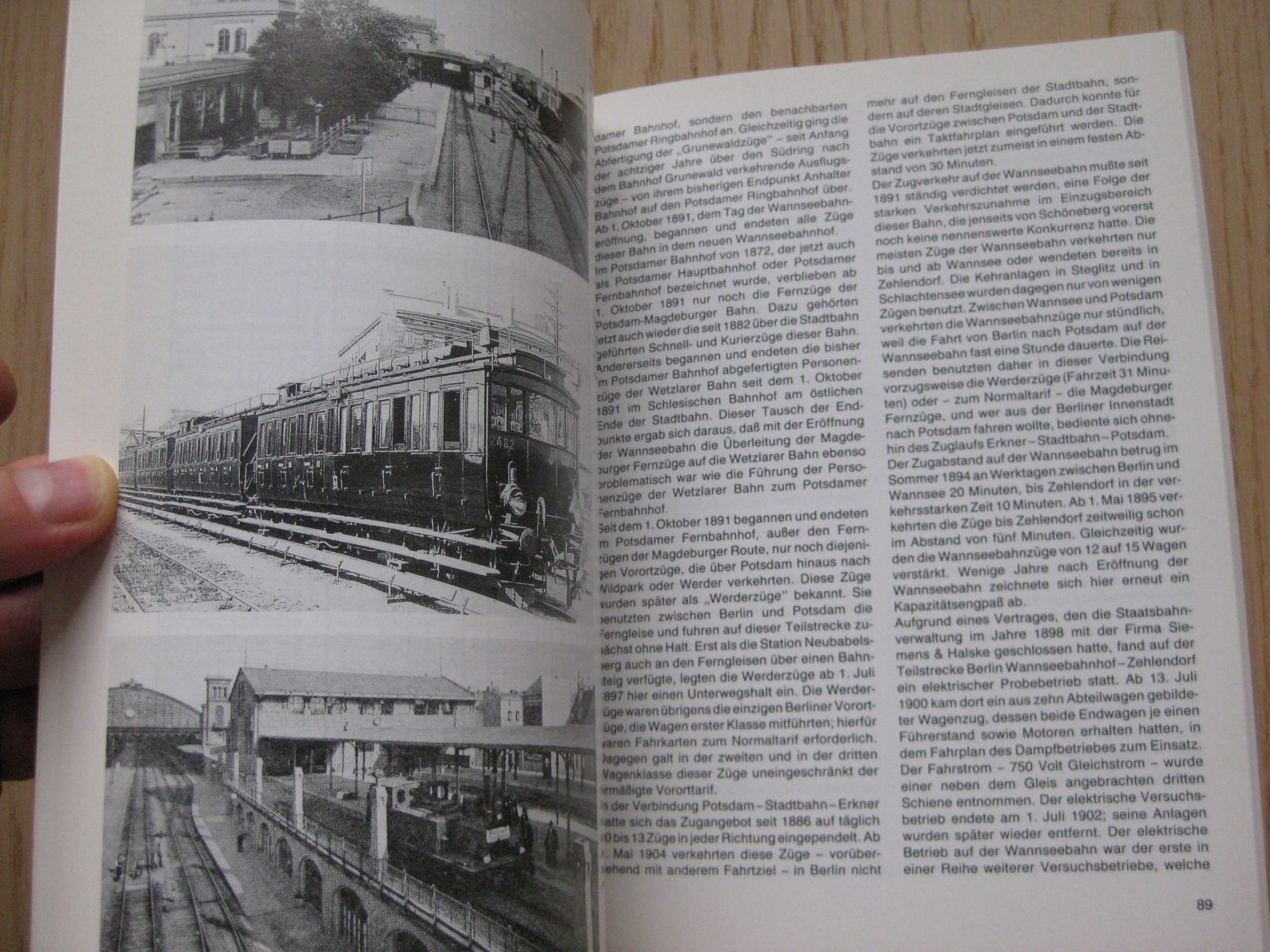 Libri: Buch: 150 Jahre Eisenbahn Berlin-Potsdam – Usato da Malters venduto da Marosko 6