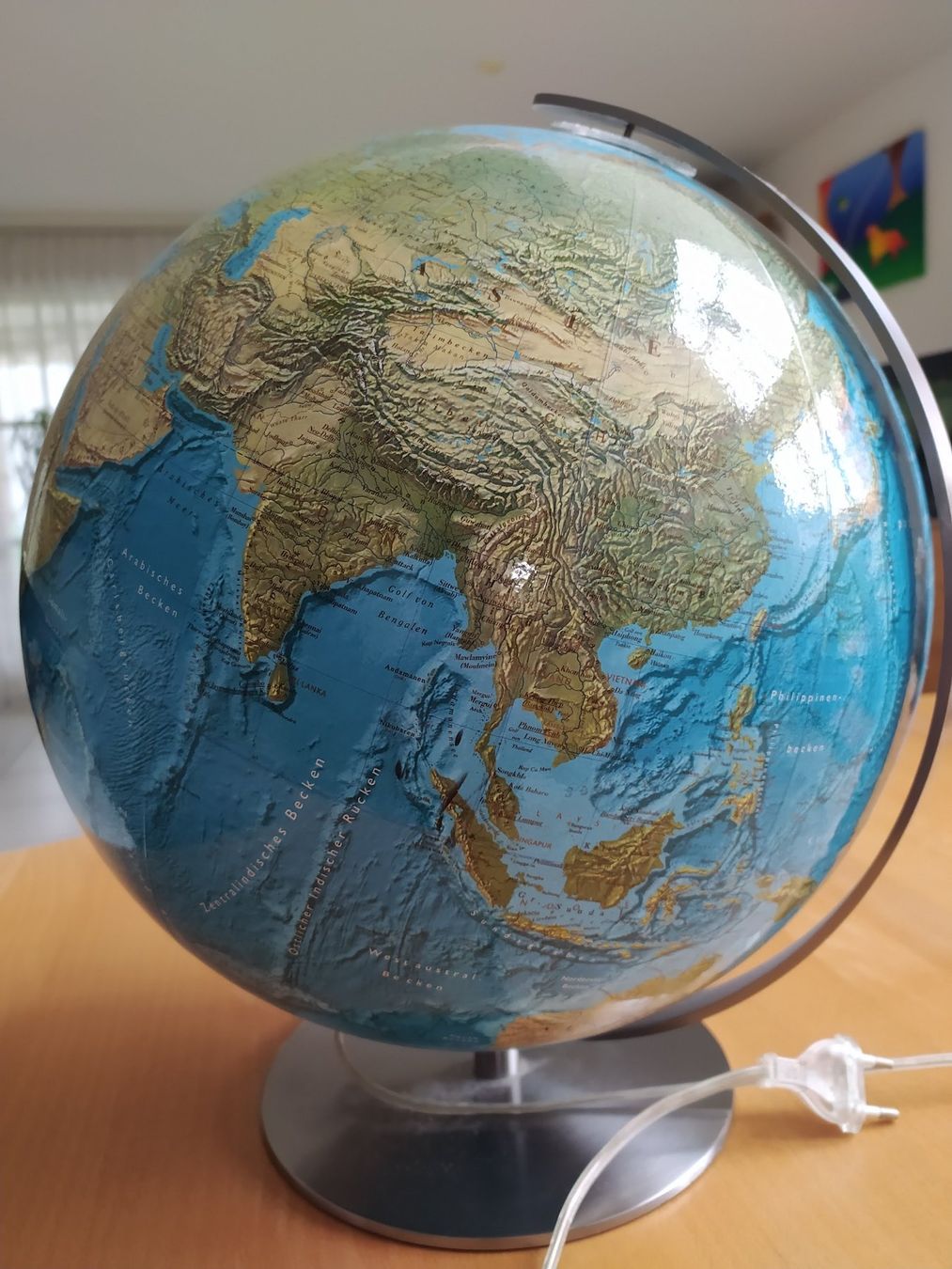 Altro in Decorazioni & Accessori: Topographischer Globus – Usato da Eschenbach venduto da Maurice11 2
