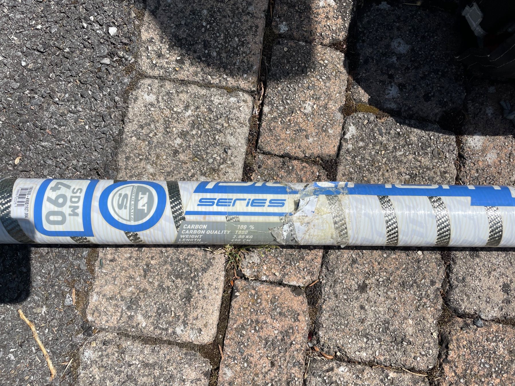 North Sails Surf: North Sails WARP 9.0 + RAM 8.6 + Mast – Usato da Grand Lancy venduto da Musigny25 7
