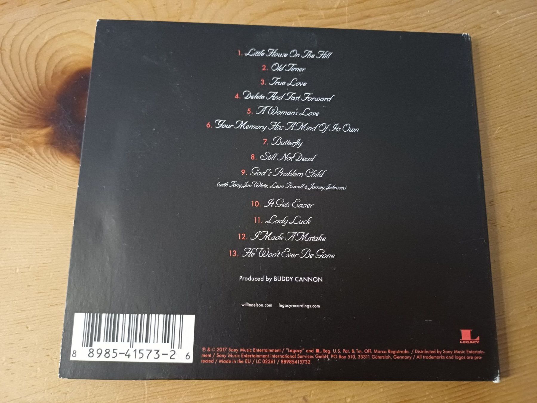 CD: Willie Nelson: God's Problem Child – Usato da Jona venduto da Rreto71 2