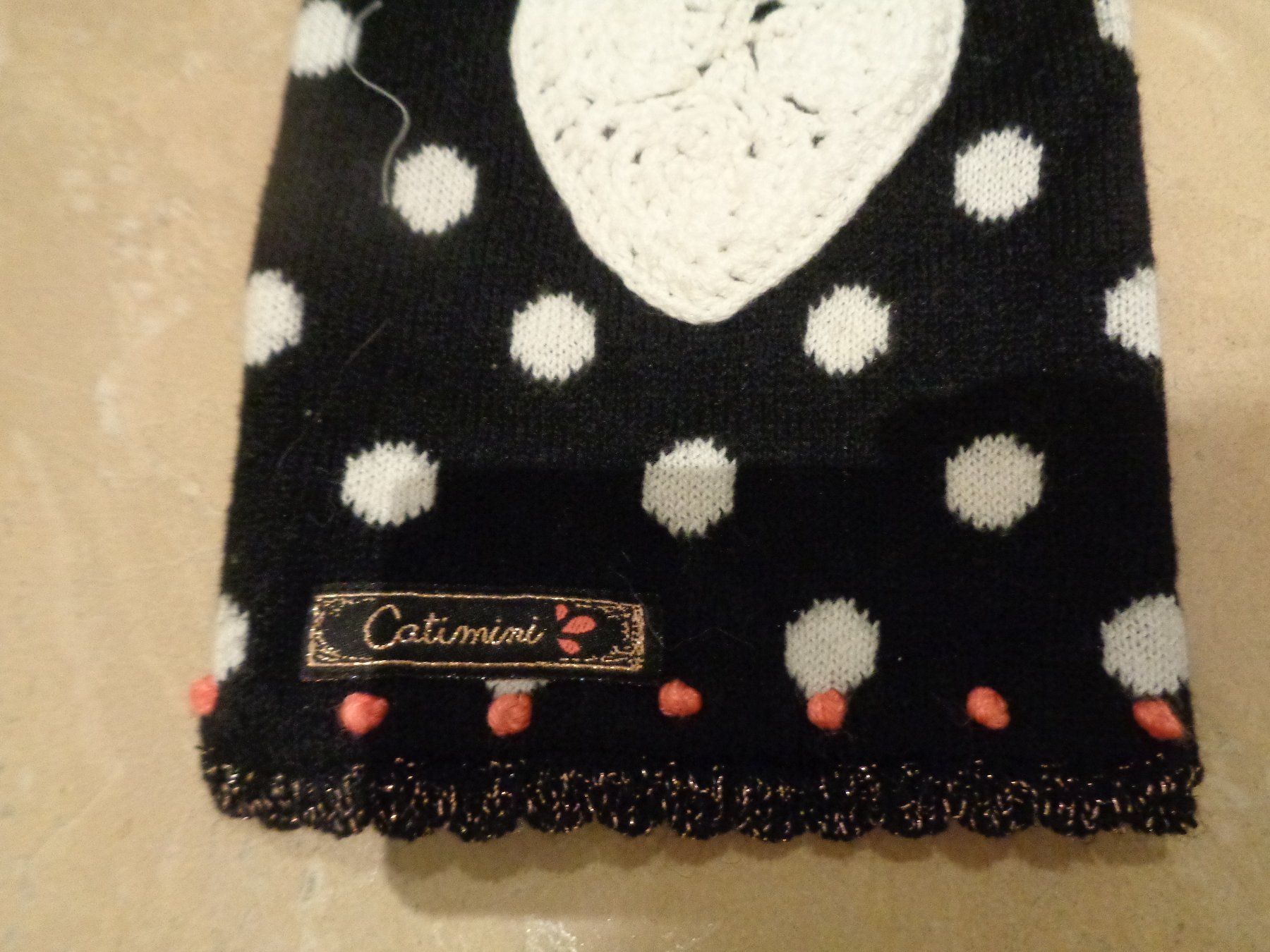 Catimini Altro abbigliamento per bambina: Catimini neuer süsser Schal, 2-6j – Nuovo (secondo la descrizione) da Klingnau venduto da Markus14 3