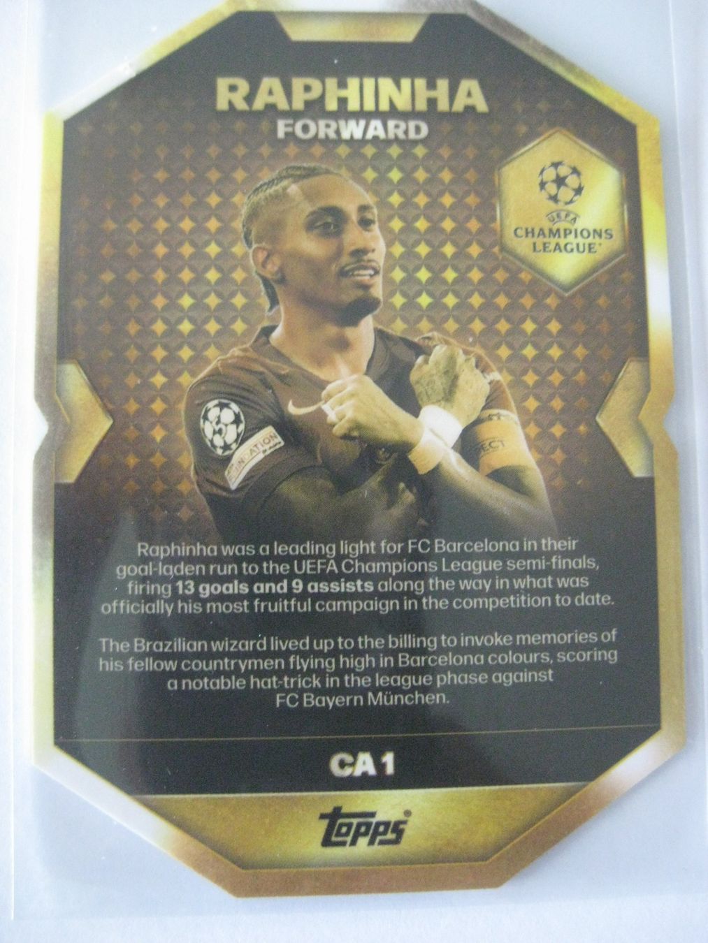 Topps Sammelbilder & Trading cards: MATCH ATTAX Saison 25/26 / Shield Chrom Nr: CA1 / RAPHINHA – Neu (gemäss Beschreibung) aus Münchenbuchsee von and_vvs5 1