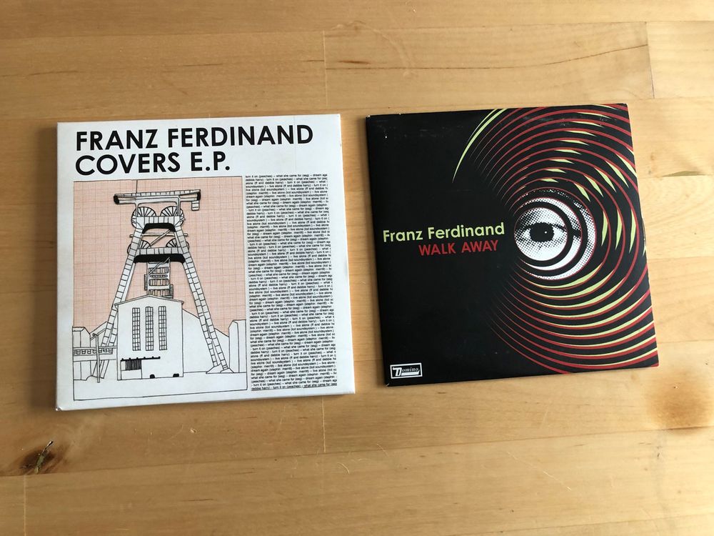 FRANZ FERDINAND Covers EP + Walk away CD's Indie Rock Kaufen auf Ricardo