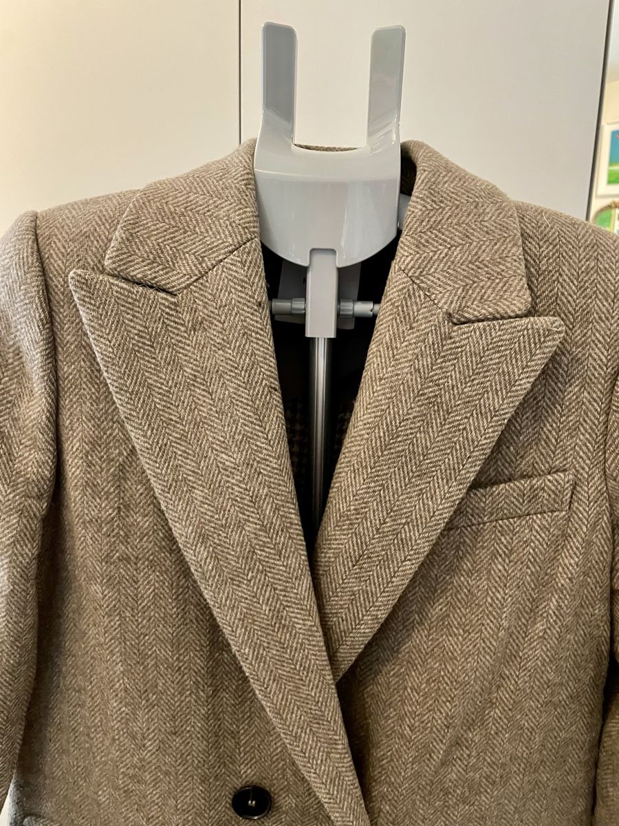Mango Mäntel: Mango Wintermantel Gr. S Fischgrat braun beige – Gebraucht aus Zürich von MarciaBraz