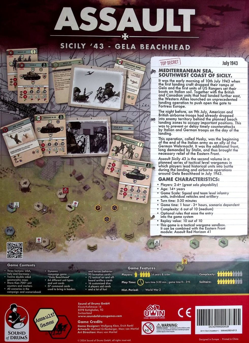 Giochi: Assault Games Sicily 43 Gela Beachhead – Nuovo e nell'imballaggio originale da Jonschwil venduto da m_e_yv57 1